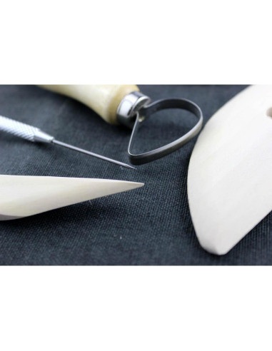 Juego de Herramientas de Cerámica SE 8 Piezas para Principiantes