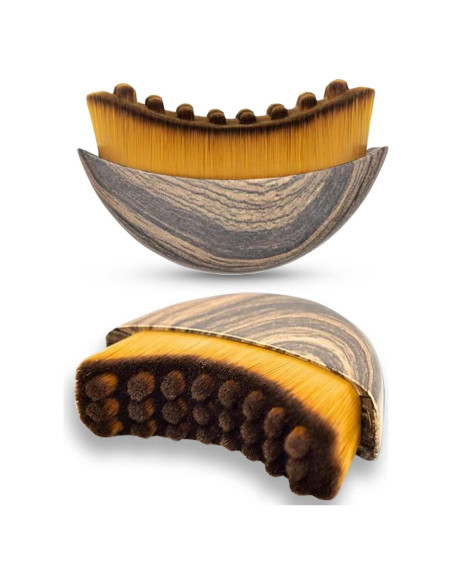 2 Cepillos Faciales EONFAVE para Drenaje Linfático - Masaje Suave