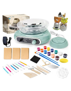 Torno de Alfarería Gracelook Mini 20x20 cm para Niños