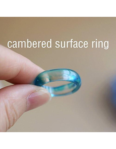 Molde de Silicona para Anillos - 10 Piezas - Fabricación de Joyas