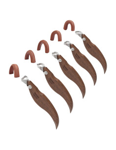 Juego de Herramientas de Cerámica Sthmeyue 5 Pcs Ergonómicas