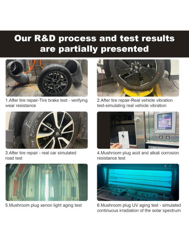 Kit de Reparación Neumáticos Tubeless Richcat 12 Piezas