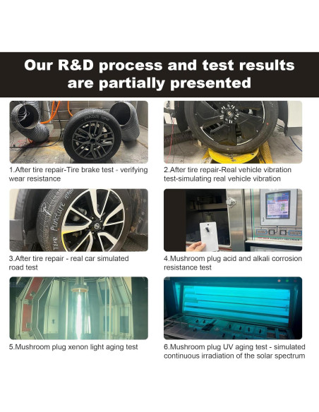 Kit de Reparación Neumáticos Tubeless Richcat 12 Piezas