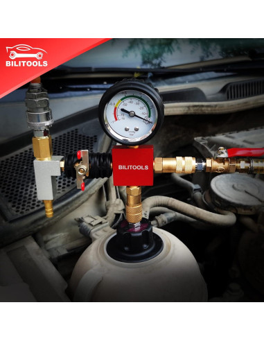 Kit de Prueba y Relleno de Refrigerante BILITOOLS 28 Piezas