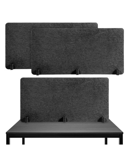 Paquete de 2 Divisores Acústicos DoubleFill 60x120 cm Gris