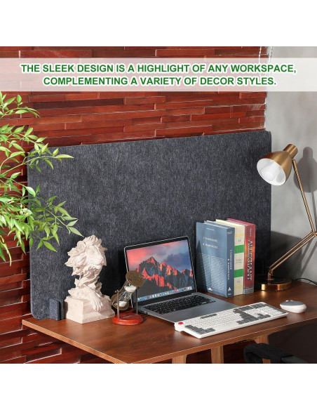 Paquete de 2 Divisores Acústicos DoubleFill 60x120 cm Gris