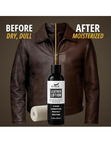 Acondicionador de Cuero Eagle 340g - Revitaliza Chaquetas y Botas