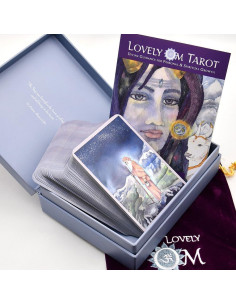 Baraja de Tarot Espiritual Lovely Om con Libro de Guía 208 Páginas 2