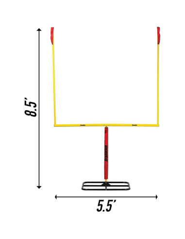 Poste de Gol de Fútbol Franklin Sports 2.59m x 1.68m Acero