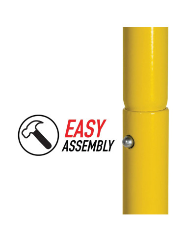 Poste de Gol de Fútbol Franklin Sports 2.59m x 1.68m Acero