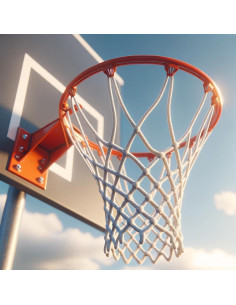 Red de Baloncesto Spring Meow 2024, Alta Resistencia, 12 Lazos 2