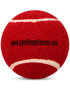 Pelota de Cricket Nivia Heavy Red - Goma 136g 2