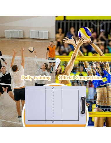 Tablero de Borrado en Seco Joyeee para Voleibol 35 x 22 cm