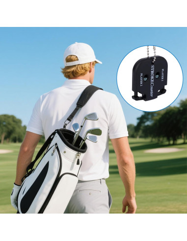 Contadores de Golpes de Golf Goktvai A32454 - 2 Pcs Portátiles