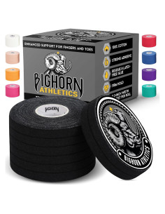 Cinta Atlética Bighorn para Dedos 0.76 cm x 13.72 m, 8 Rollos