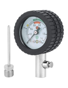 Medidor de Presión de Balón Alomejor Acero Inoxidable 11.3cm 2