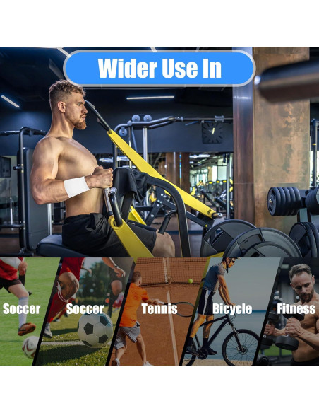 Cinta Atlética para Dedos YBEATY 4 Pcs Blanca 1000x1.5cm