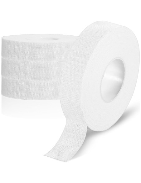 Cinta Atlética para Dedos YBEATY 4 Pcs Blanca 1000x1.5cm