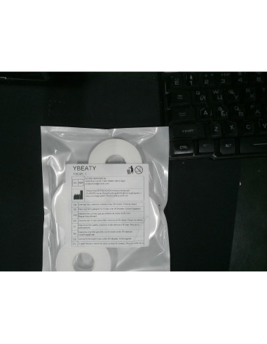 Cinta Atlética para Dedos YBEATY 4 Pcs Blanca 1000x1.5cm