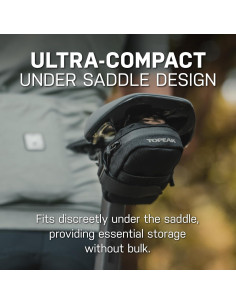 Bolsa de Herramientas Topeak Elementa Seatbag XS 0.2L Negra 2