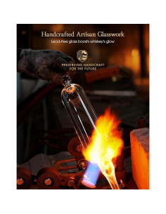 Decantador de Whisky Kollea con 2 Vasos Boxeo 915ml Rojo 2