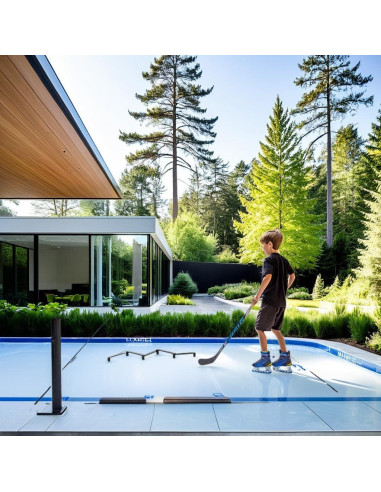 Entrenador de Hockey Fenduoer FIH-Parent - Herramienta Ajustable 5 Secciones