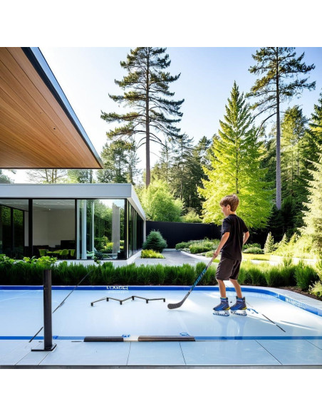 Entrenador de Hockey Fenduoer FIH-Parent - Herramienta Ajustable 5 Secciones