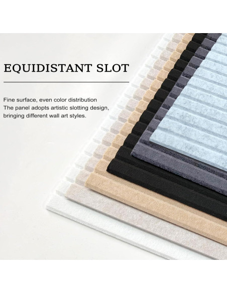 Paquete de 5 Paneles Acústicos JVJVJ 121.9x61x1 cm Gris