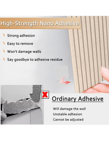 Paquete de 5 Paneles Acústicos JVJVJ 121.9x61x1 cm Gris