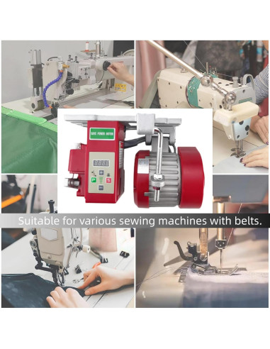 Motor de Máquina de Coser Servo SYLPHID 750W Silencioso