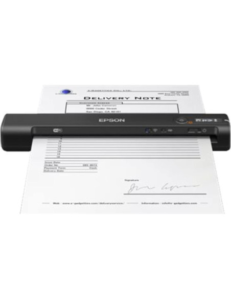 Escáner portátil inalámbrico Epson WorkForce ES-60W 27.2x4.6cm