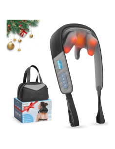 Masajeador de Cuello 4D COMFIER CF-6812 Inalámbrico con Calor