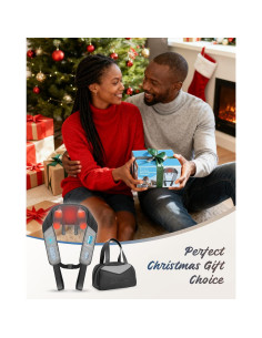 Masajeador de Cuello 4D COMFIER CF-6812 Inalámbrico con Calor 2