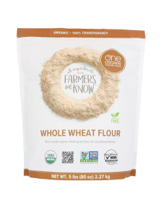 Harina Integral Orgánica One Degree 2267g