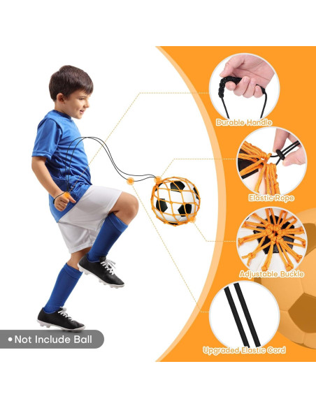 Entrenador de Patadas de Fútbol Rolitwils con Red de Retorno