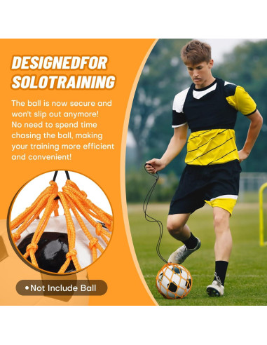 Entrenador de Patadas de Fútbol Rolitwils con Red de Retorno