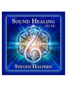 CD de Audio Sanación Sonora 432 Hz Steven Halpern