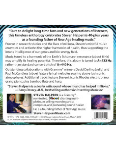 CD de Audio Sanación Sonora 432 Hz Steven Halpern 2