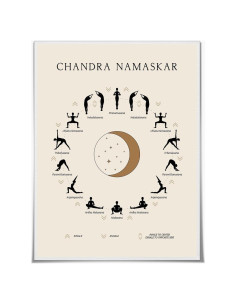 Arte de Pared Chakras 30.48x40.64 cm - Decoración Espiritual