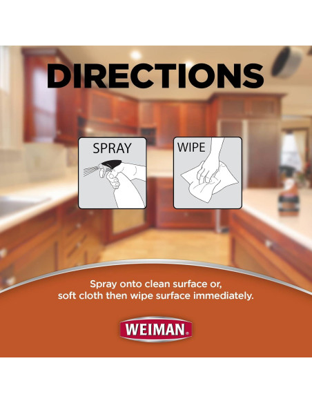 Weiman Limpiador y Brillo para Muebles de Madera 473ml