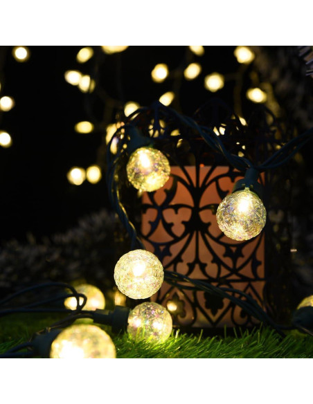 Luces de Cuerda Globo 70 LED Lycklig 5.79m Blanco Cálido