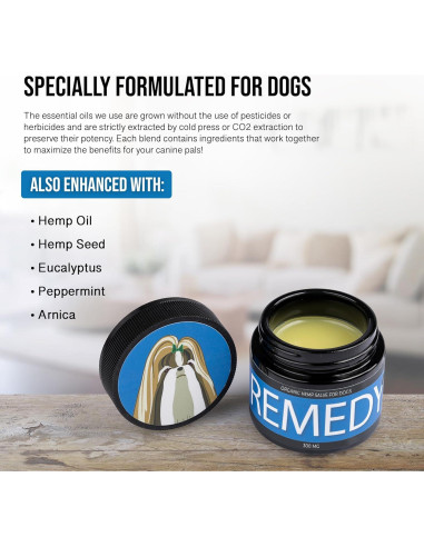 Paquete de Bienestar Dual para Perros - Removedor de Verrugas y Bálsamo de Cáñamo