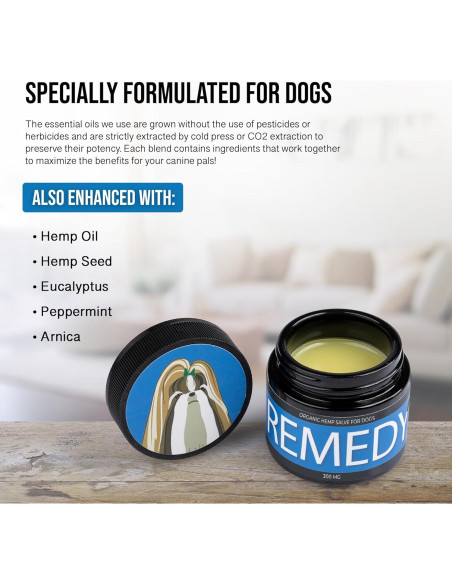 Paquete de Bienestar Dual para Perros - Removedor de Verrugas y Bálsamo de Cáñamo
