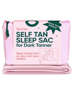 Sleep Sac Autobronceador Tan Fan - Seda 100% Oscuro 229.9x119.9cm