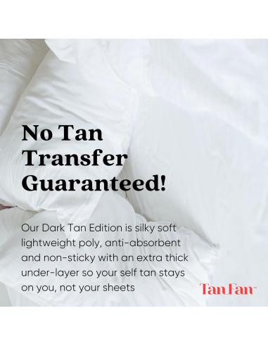 Sleep Sac Autobronceador Tan Fan - Seda 100% Oscuro 229.9x119.9cm