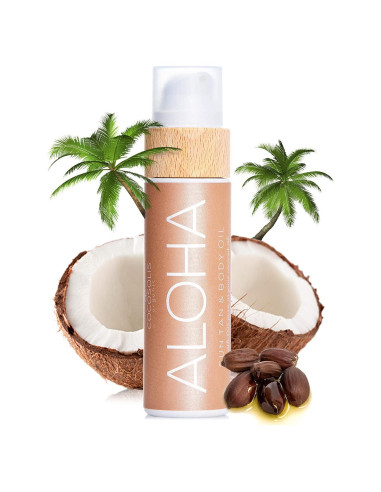 Aceite Bronceador Corporal COCOSOLIS ALOHA 250g - Orgánico