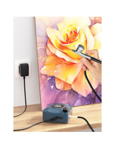 Kit de Aerógrafo Oasser con Compresor 40 PSI 10.5 L/min 2