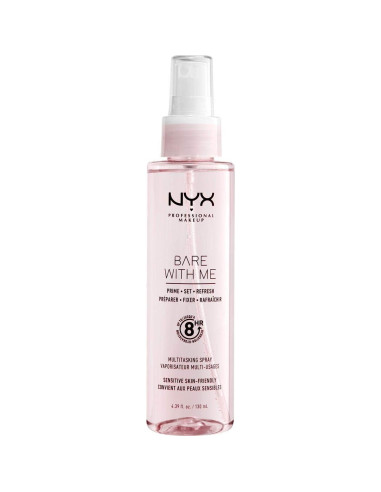 Spray Multitarea NYX Bare With Me - Primer y Fijador Vegano