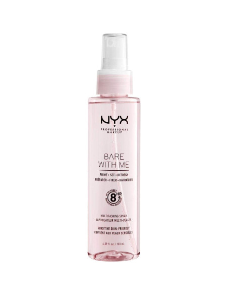 Spray Multitarea NYX Bare With Me - Primer y Fijador Vegano