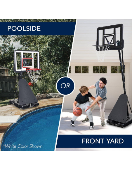 Aro de Baloncesto Ajustable Mejor Opción 1.34-3.05m Portátil